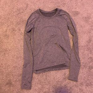 Gray Long Sleeve Women's Top 2.0